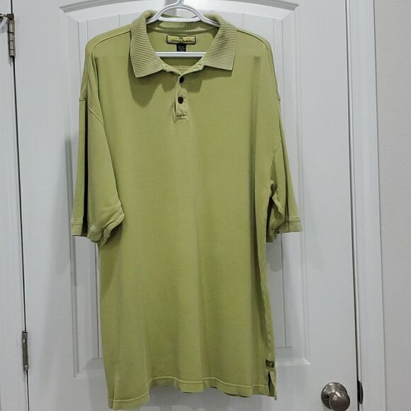 Tommy Bahama Mens Silk Blend Polo, Size Large - Picture 1 of 5